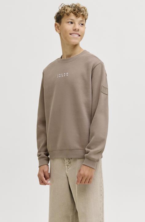 Produktbild Jack & Jones Junior Pullover POINT SWEAT BADGE Sweatshirt (140)