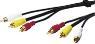 Produktbild Goobay Composite Audio Video Anschlusskabel, 3x Cinch mit RG59 Videoleitung (15 m)