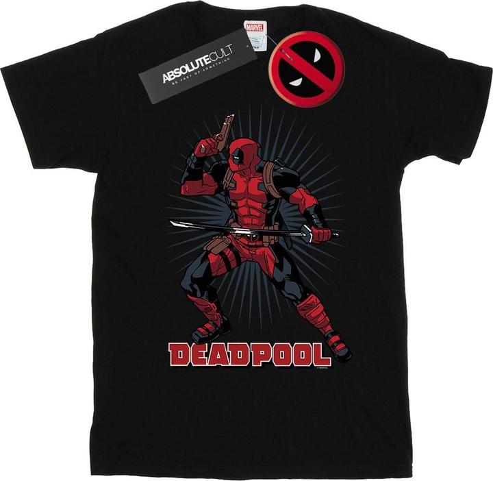 Produktbild Deadpool Gun Sword Burst TShirt (XXL)