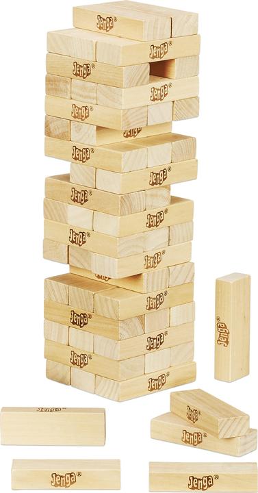 Produktbild Hasbro Gaming Jenga Refresh (Dänisch, Deutsch, Englisch, Französisch, Italienisch, Niederländisch, Norwegisch, Portugiesisch, Schwedisch, Spanisch)