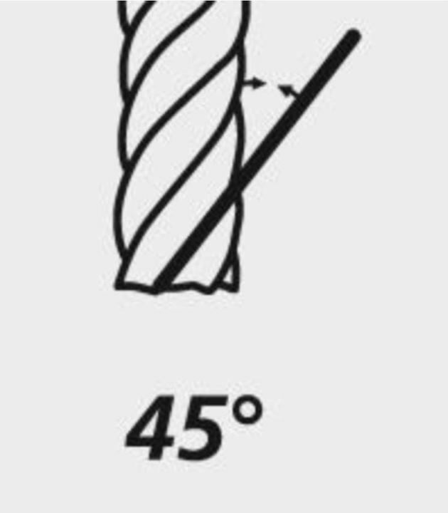 Actual product image Fortis End mill shank 10 mm total length 100 mm solid carbide AlTiN