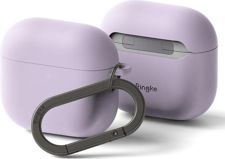 Produktbild Ringke Silicone Case for Apple AirPods 4 - Purple (Ladecase Hülle)