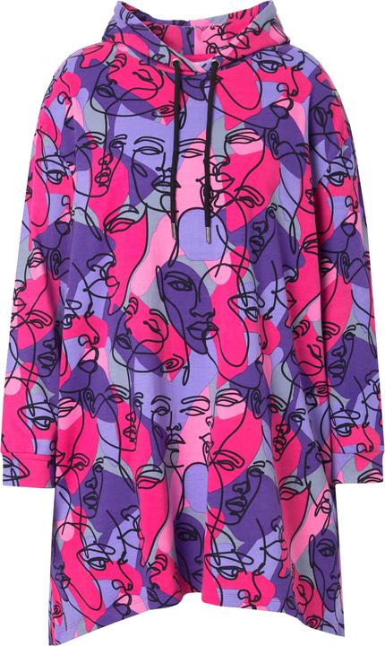 Produktbild Angel of Style Hoodie, Gesichter-Print, Kapuze (56)