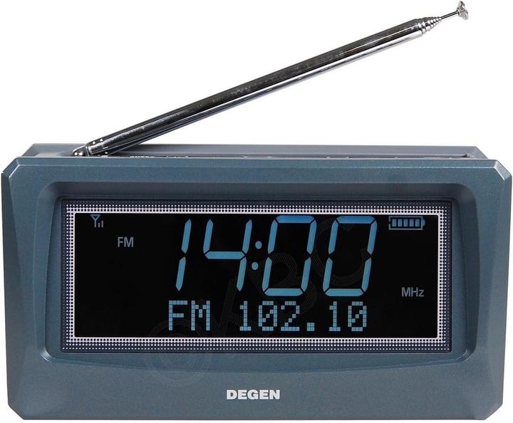 Actual product image Degen DAB119x - Wereldontvanger - FM / MW / SW / DAB+ - Made by Tecsun (DAB+, KW, MW, Bluetooth)