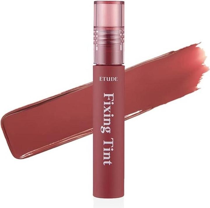 Immagine prodotto Etude House House Fixing Tint 06 Soft Walnut 4g Rossetto liquido a lunga durata altamente pigmentato Macchia (06 Noce morbido)