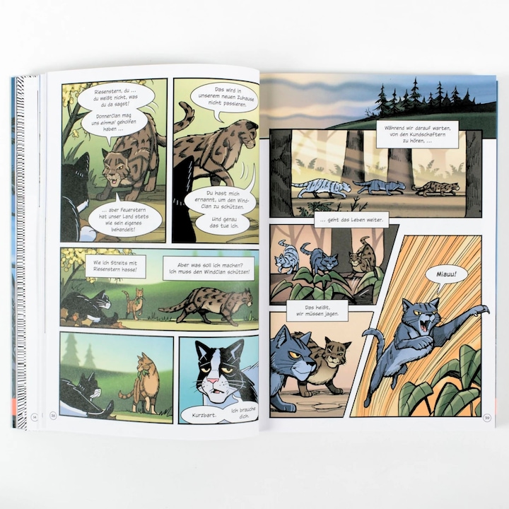 Productafbeelding Warrior Cats - Wind des Wandels (Duits, Erin Hunter, Dan Jolley, 2022)