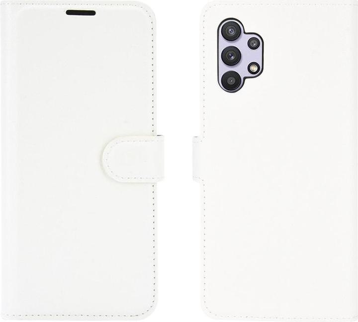 Actual product image Cover-Discount Galaxy A32 5G - Leather case cover white (Samsung Galaxy A32 5G)