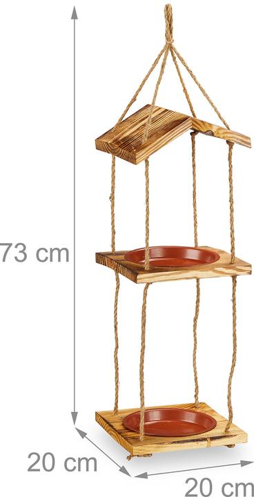 Produktbild Relaxdays Vogelfutterhaus