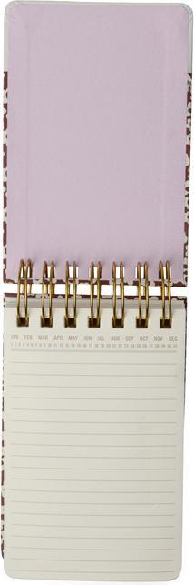 Image du produit Designworks 192K Twin Wire-Notizbuch mit dicken, kräftigen Streifen (10 x 15 cm, À rayures, Couverture rigide)