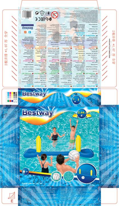 Actual product image Bestway Volleyball frame with ball