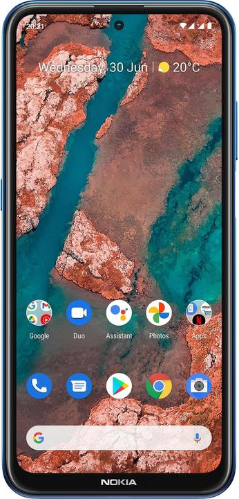 Actual product image Nokia X20 (8GB) (128 GB, nordic blue, 6.67", Hybrid Dual SIM, 5G)