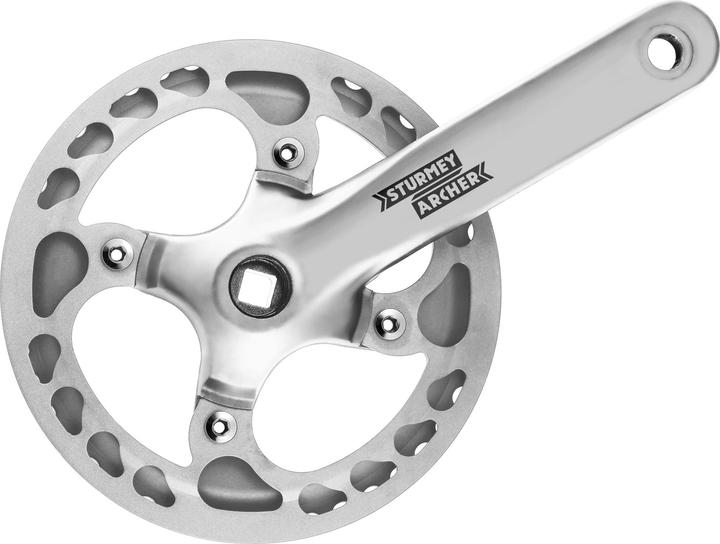 Produktbild SunRace Kurbelsatz 1-fach 44Z Sturmey (170 mm)