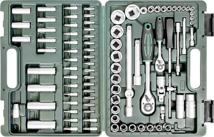 Actual product image Mannesmann Socket wrench set metric 1/ (10 mm, 11 mm, 12 mm, 13 mm, 14 mm, 15 mm, 16 mm, 17 mm, 18 mm, 19 mm, 20 mm, 21 mm, 22 mm, 23 mm, 24 mm, 27 mm, 30 mm, 32 mm, 4 mm, 4.5 mm, 5 mm, 5.5 mm, 6 mm, 7 mm, 8 mm, 9 mm)