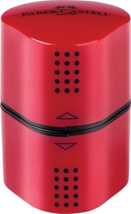 Immagine prodotto Faber-Castell Affilatoio Grip 2001 183801 blu/mirtillo nero 10 pezzi