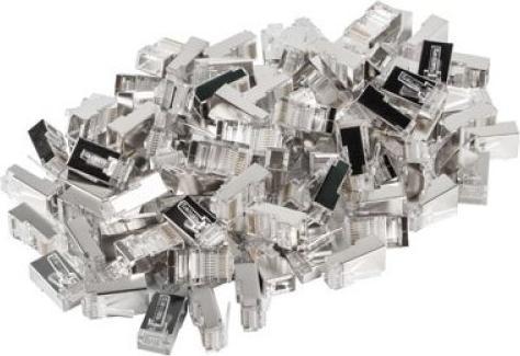 Immagine prodotto Lanberg PLS-5000 Connettore a filo RJ-45 in acciaio inossidabile (F/UTP, CAT5e)