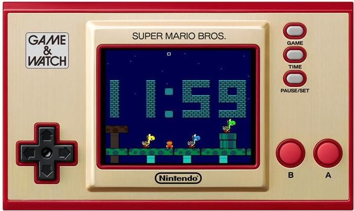 Actual product image Nintendo Game & Watch: Super Mario Bros.