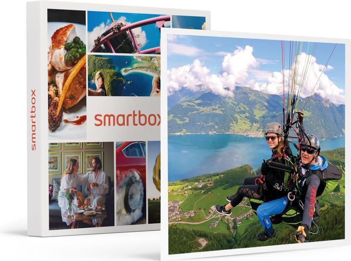 Image du produit Smartbox Un vol époustouflant en parapente pour 2 personnes en Suisse Centrale (2 pers.)