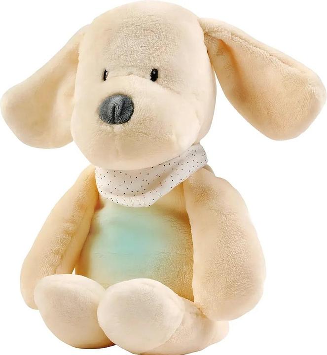 Nattou Kuscheltier-Nachtlicht Hund Sleepy