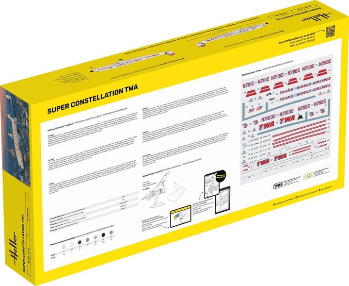 Immagine prodotto Heller Super Constellation TWA