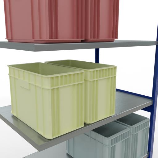 Image du produit Schulte Lagertechnik Système enfichable Élément suivant MULTIplus250 avec traverse de longueur