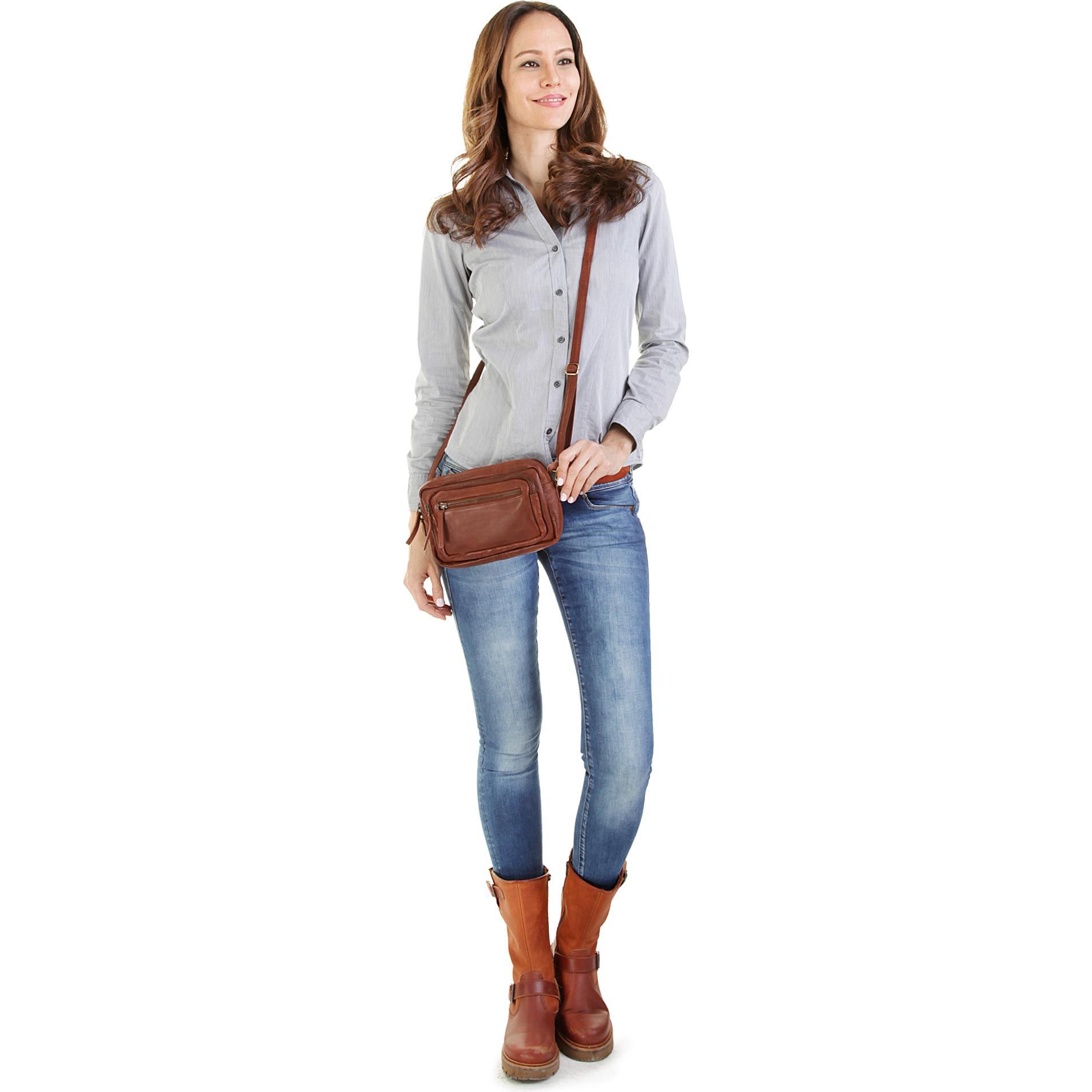 Thumbnail - Wou Wou, Handtasche, Umhängetasche, Braun