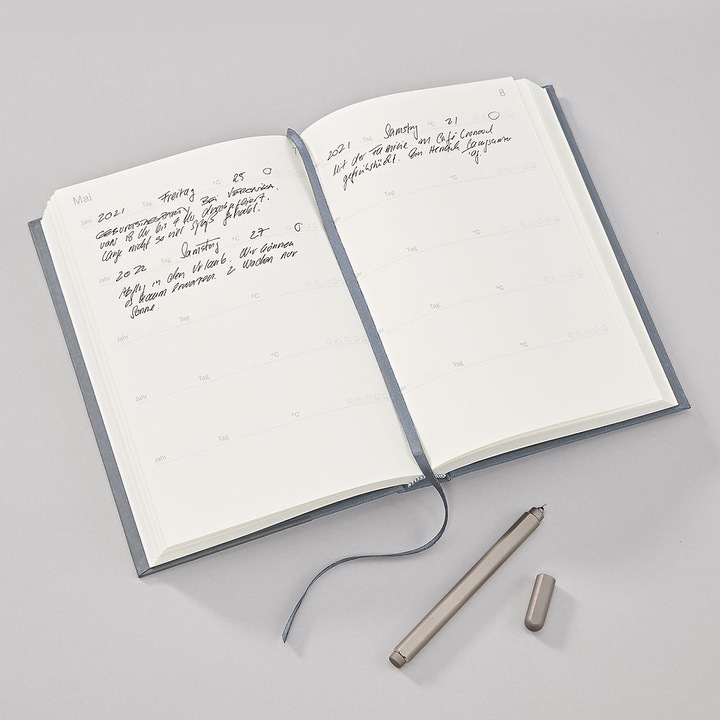 Actual product image Semikolon The Life in Your Years, 5-year book (A5), Sea Salt