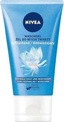 Actual product image NIVEA Face Wash Gel For Normal And Combination Skin 150Ml (Cleansing gel, 150 ml)