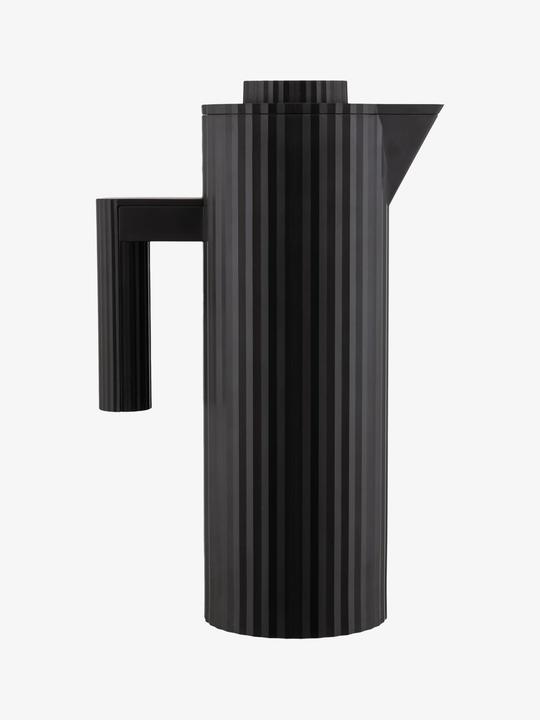 Actual product image Alessi Insulated Pitcher PLISSÃ‰ Black (1 l)