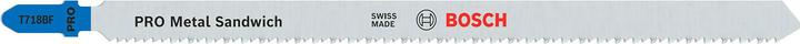 Produktbild Bosch Professional Zubehör PRO Metal Sandwich T718BF Stichsägeblatt, 180 mm, 5-tlg.
