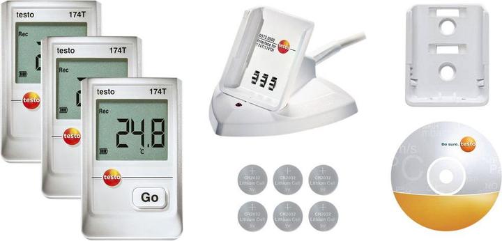 Actual product image Testo Temperature Data Logger 174 T Starter Kit (Thermometers)