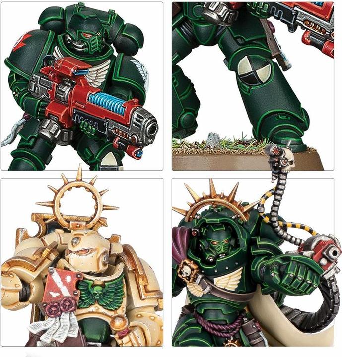 Produktbild Games Workshop Warhammer 40.000 - Dark Angels Combat Patrol 2024 (Kunststoff)