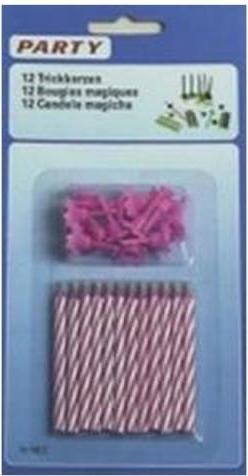 Immagine prodotto Party Candele magiche colori assortiti (12 pz.)
