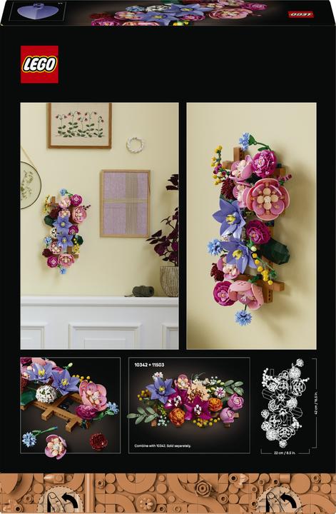 Actual product image LEGO Blumen an der Wand (LEGO Botanicals)