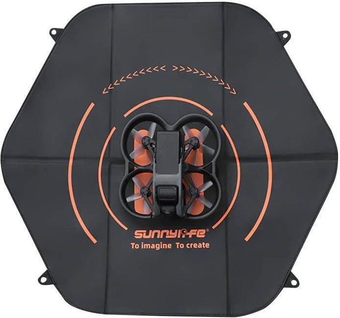 Sunnylife Landing pad for drones 60cm hexagon - Double Sided (TJP09) (Drone landing site, DJI Air 2S, DJI Avata, DJI FPV, DJI Mavic 3, DJI Mini 2, DJI Mini Pro 3, DJI Mini SE)