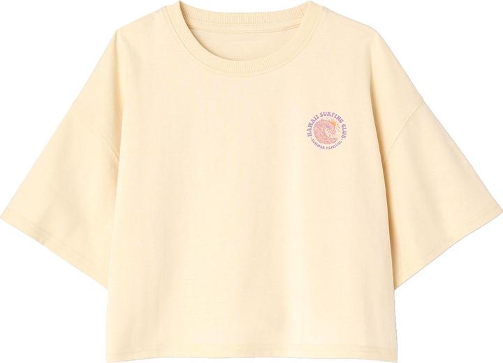 Produktbild Jonen Mädchen Cropped-Shirt mit Surferprint hinten (128)