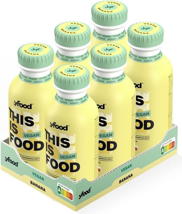 Immagine prodotto YFood Banana vegana (Banana, 6 x)