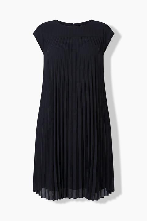 Image du produit Miamoda Robe plissée, mélange de plis, sans manches (56)