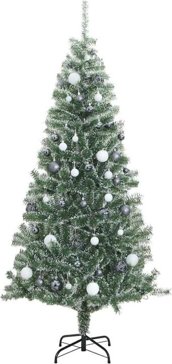 Image du produit VidaXL Sapin de Noël enneigé Illuminé LED Sapin de Noël Décoration 240cm (240 cm)