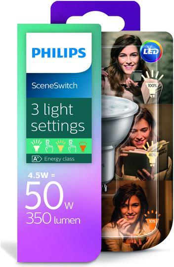 Image du produit Philips SceneSwitch (GU10, 350 lm, 1x)