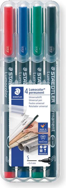 Actual product image Staedtler Lumocolor permanent (4x)