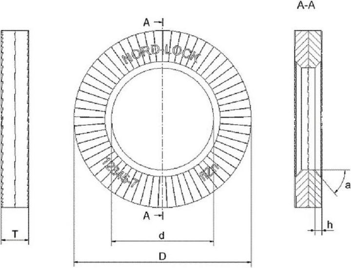 Produktbild Nord-Lock Scheiben 1.7182 NL30SC