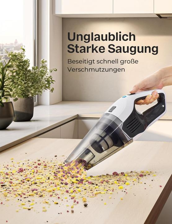 Produktbild Portutif Kabelloser Handstaubsauger mit Schnellladefunktion