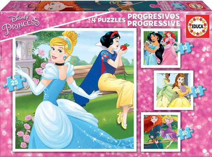 Educa Principessa Disney in puzzle (12 pezzi)