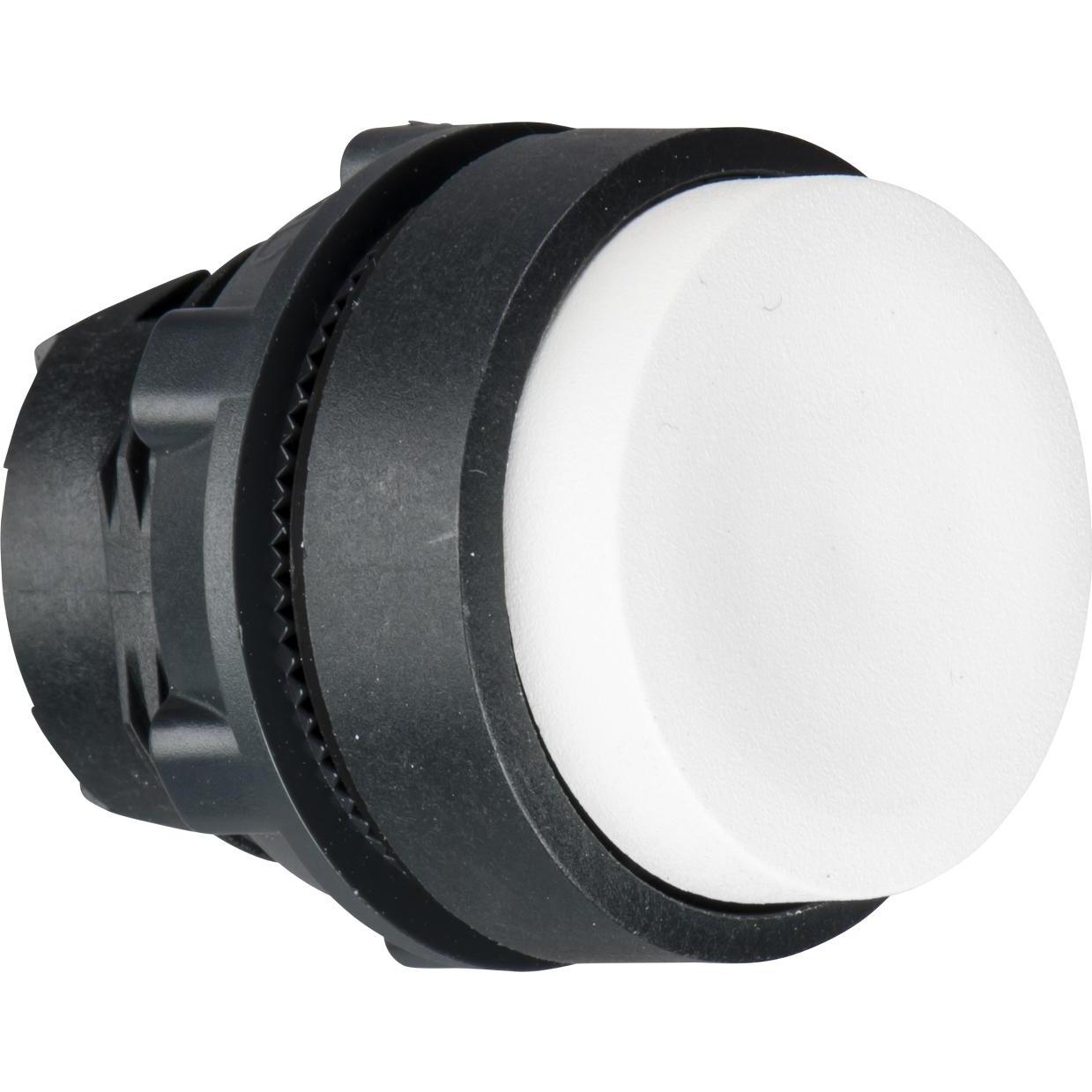 Schneider Electric Drucktaster, Kunststoff, Front, 22mm, ZB5AHCUST07, Taster + Schalter, Weiss
