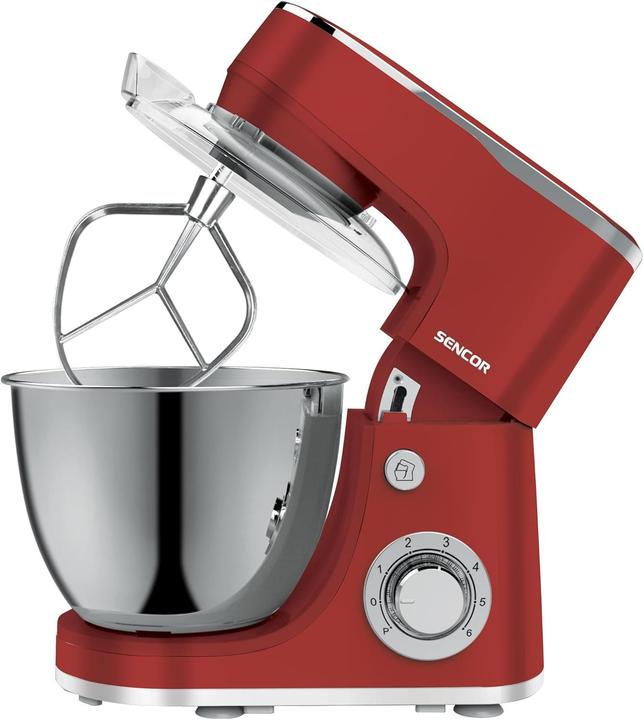 Image du produit Sencor STM 3634RD rot / Küchenmaschine / 5,5L / 1300W (1300 W, 5.50 l)