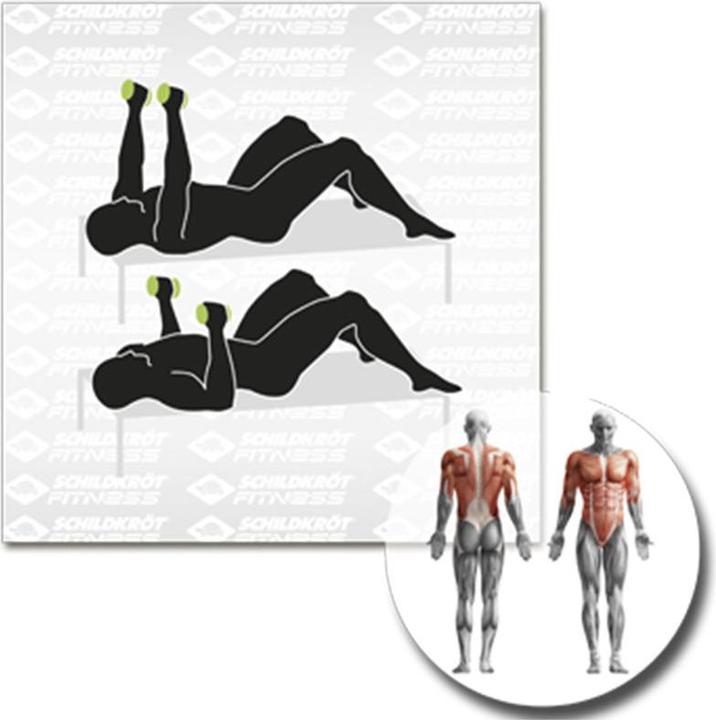 Actual product image Schildkröt Vinyl dumbbell set (2 x 3 kg)