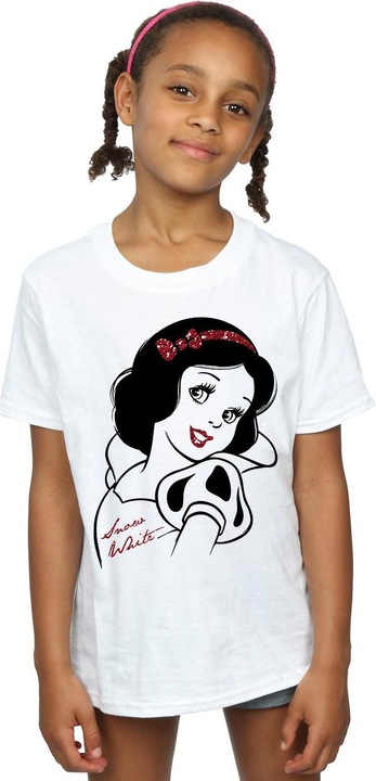 Immagine prodotto Snow White Maglietta Glitter Ragazze (128)