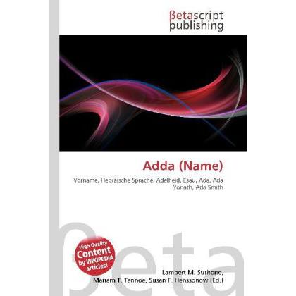 Thumbnail - Adda (Name), Fachbücher