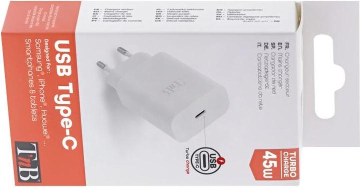 Produktbild T'nB TNB Ladegerät Power Delivery USB-C 45Watt (45 W, 1 Port)