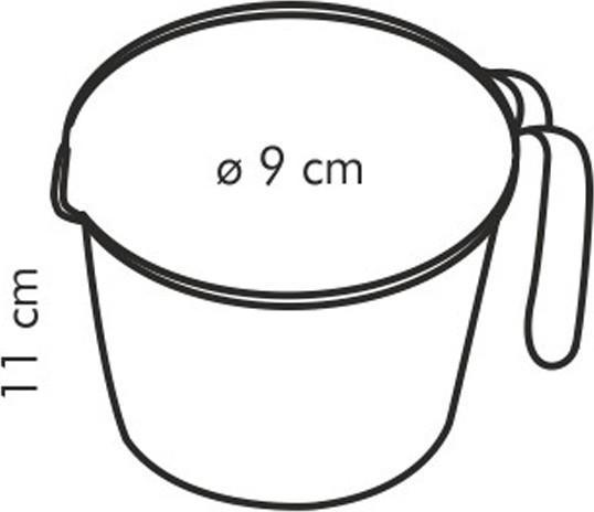 Produktbild Tescoma Messbecher mit Ausgiesser DELÍCIA 0,5 l (500 ml)